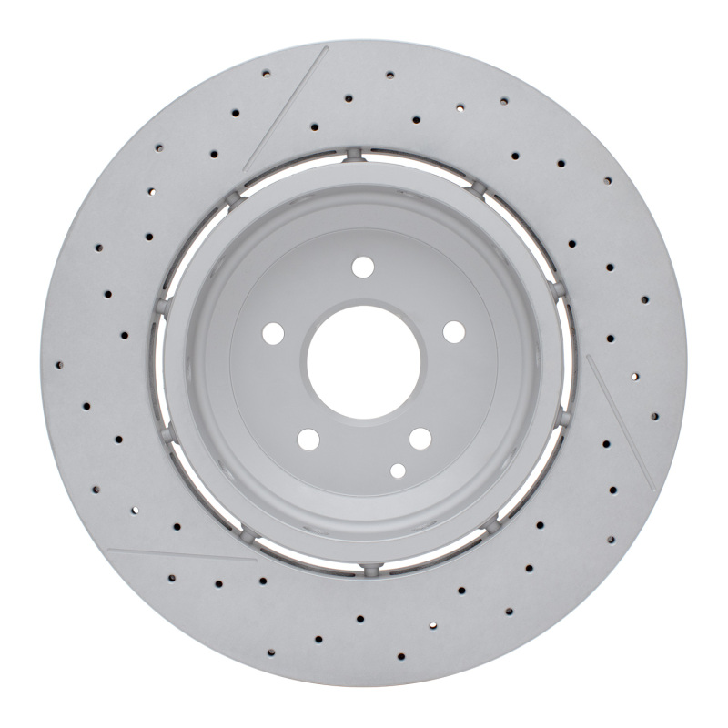 Picture of DFC 06-11 Mercedes-Benz SLK55 AMG Front Drilled and Slotted Hi-Carbon Alloy Geomet Coated Rotor