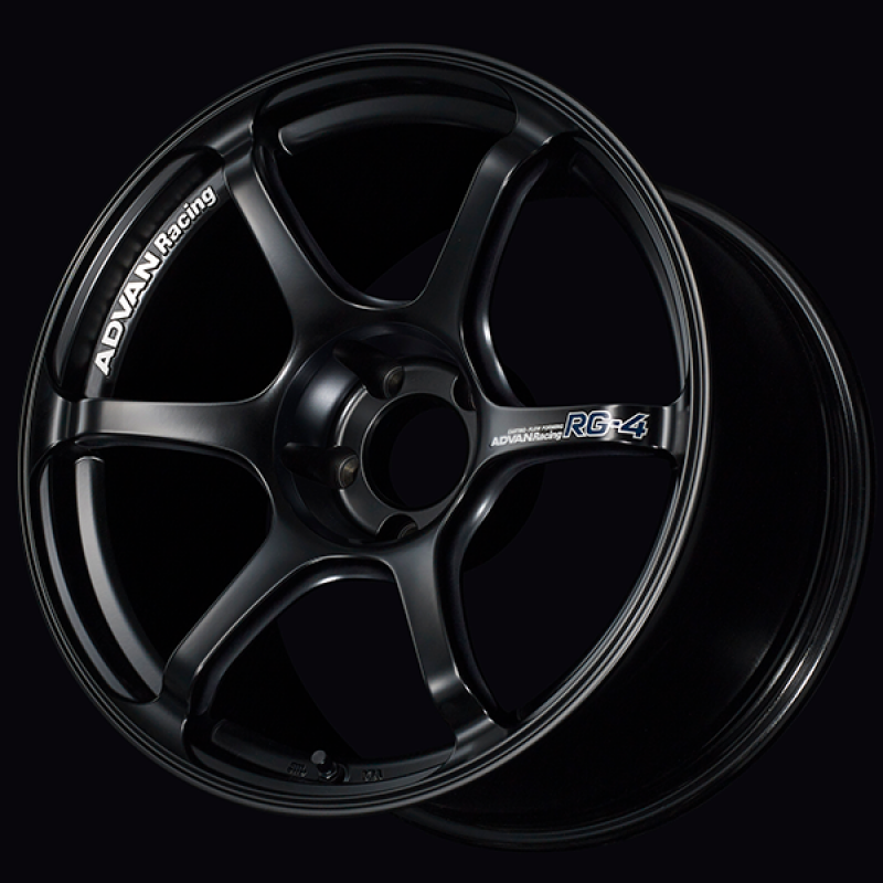 Picture of Advan RG-4 17x8.0 / +37 Offset / 5x114.3 / 73mm Bore / Semi Gloss Black