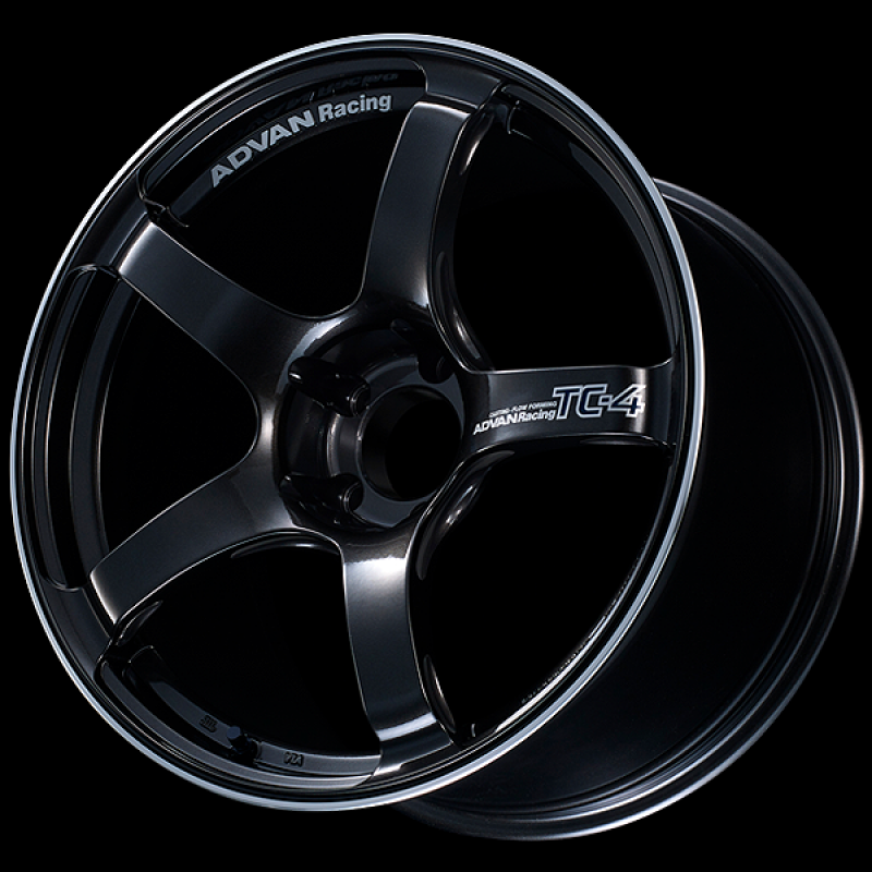 Picture of Advan TC4 17x6.5 / +40 Offset / 4x100 / 63mm Bore / Black Gunmetallic and Ring