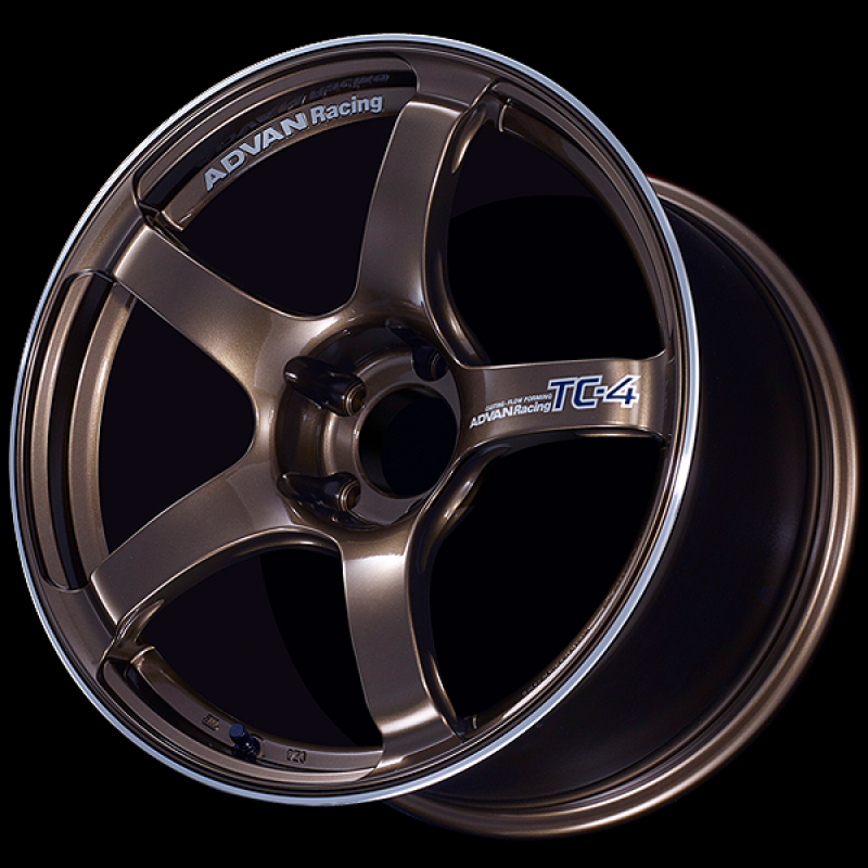 Picture of Advan TC4 16x8.0 / +38 Offset / 4x100 / 73mm Bore / Umber Bronze Metallic and Ring