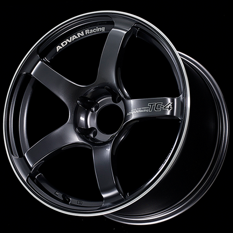 Picture of Advan TC4 18x10.0 / +32 Offset / 5x112 / 66.5mm Bore / Racing Gunmetallic and Ring