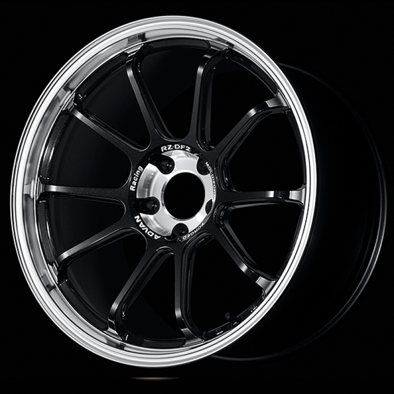 Picture of Advan RZ-DF2 20x11.0 / +15 Offset / 5x114.3 / 73mm Bore / Diamond Cut and Racing Titanium Black
