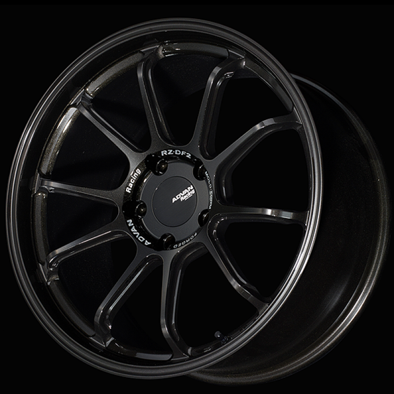 Picture of Advan RZ-DF2 for Porsche 20x11.0 / +50 Offset / 5x130 / 71.6mm Bore / Racing Titanium Black