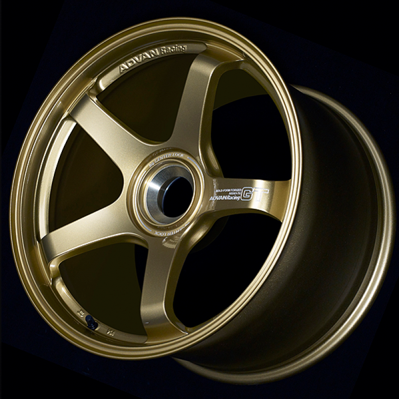 Picture of Advan GT for Porsche 21x9.5 / +59 Offset / 5x130 / 71.8mm Bore / Racing Brass Gold
