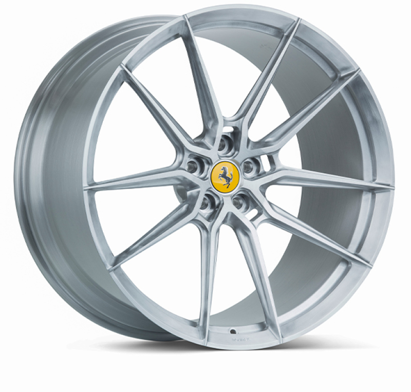 Picture of Vossen x Novitec NF9 20x9in - 5x114.3 BP - ET39 - Brushed Gloss Clear Ferrari 458 Front Wheel