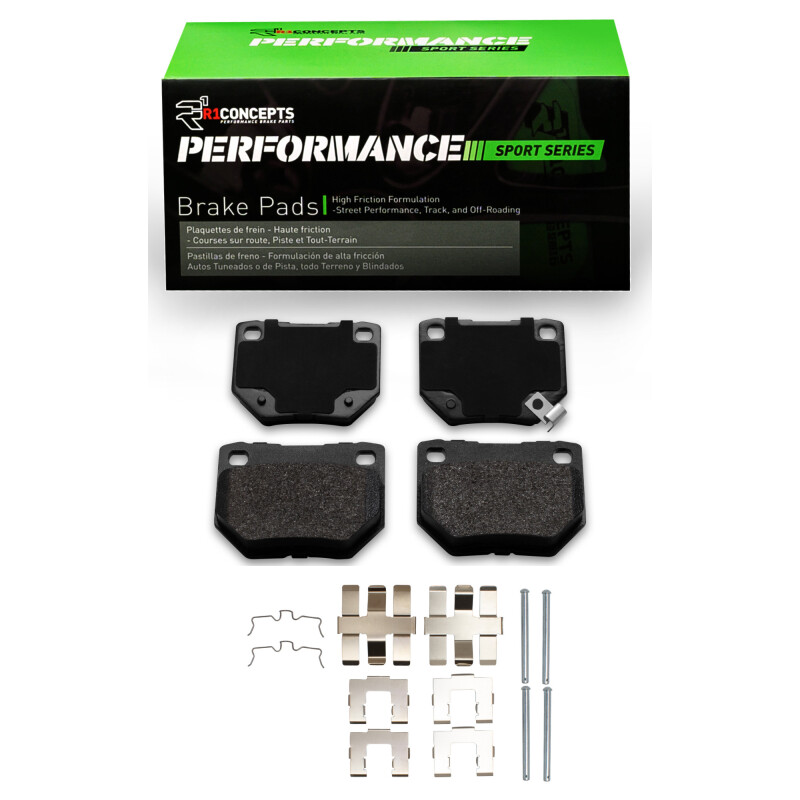 Picture of R1 2006-2007 Subaru Impreza Rear R1 Performance Sport Pads & Hardware Kit