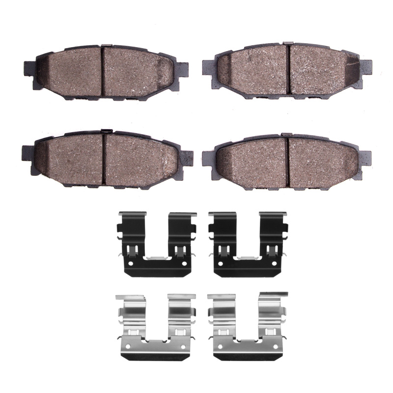 Picture of R1 2005-2023 Subaru Impreza Rear R1 Performance Sport Pads & Hardware Kit