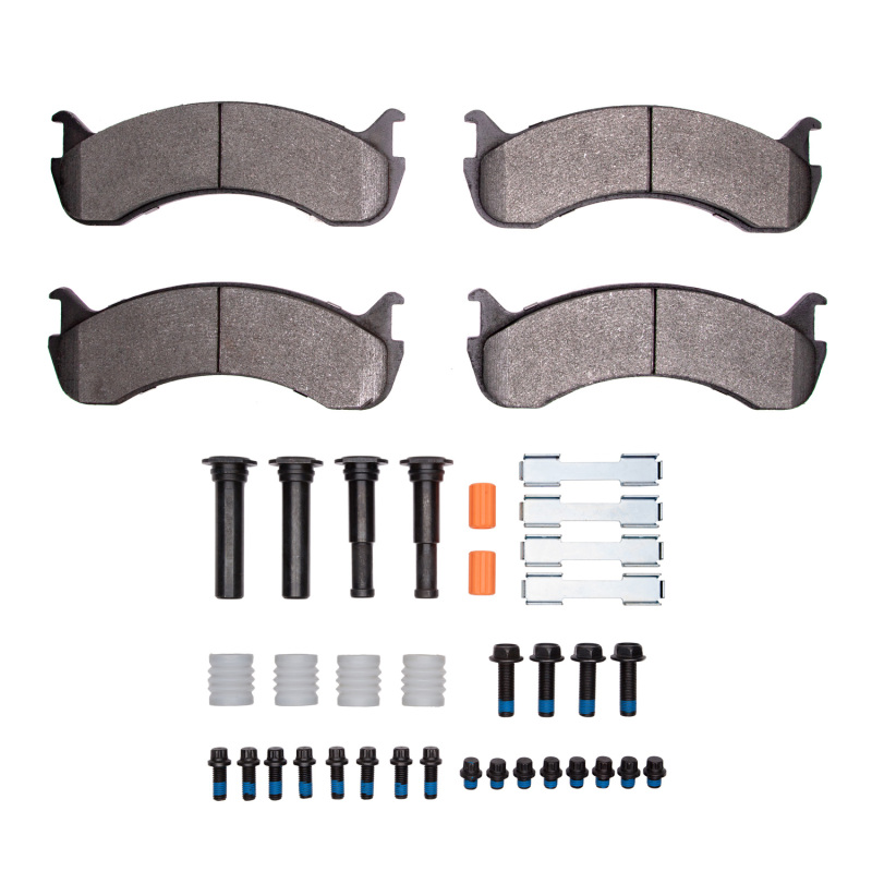 Picture of R1 1998-2025 Beaver Motorcoach Monterey Front/Rear R1 Super Duty Pads & Hardware Kit