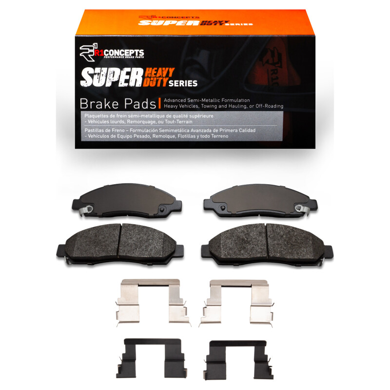 Picture of R1 2004-2008 Chevrolet Colorado Front R1 Super Duty Pads & Hardware Kit
