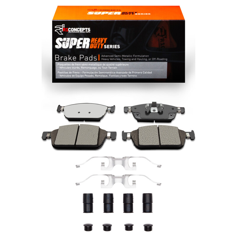 Picture of R1 2013-2023 Ford Focus Front R1 Super Duty Pads & Hardware Kit