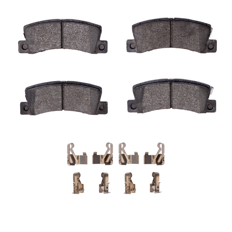 Picture of R1 1990-2003 Lexus RX300 Rear R1 Ceramic Pads & Hardware Kit