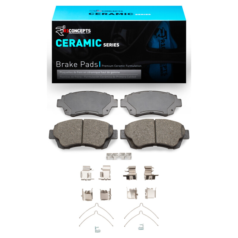 Picture of R1 1995-2003 Toyota Camry Front R1 Ceramic Pads & Hardware Kit