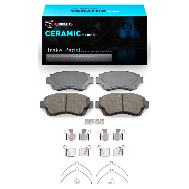 Picture of R1 1990-1998 Lexus ES300 Front R1 Ceramic Pads & Hardware Kit