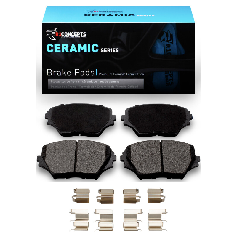 Picture of R1 2001-2005 Toyota RAV4 Front R1 Ceramic Pads & Hardware Kit