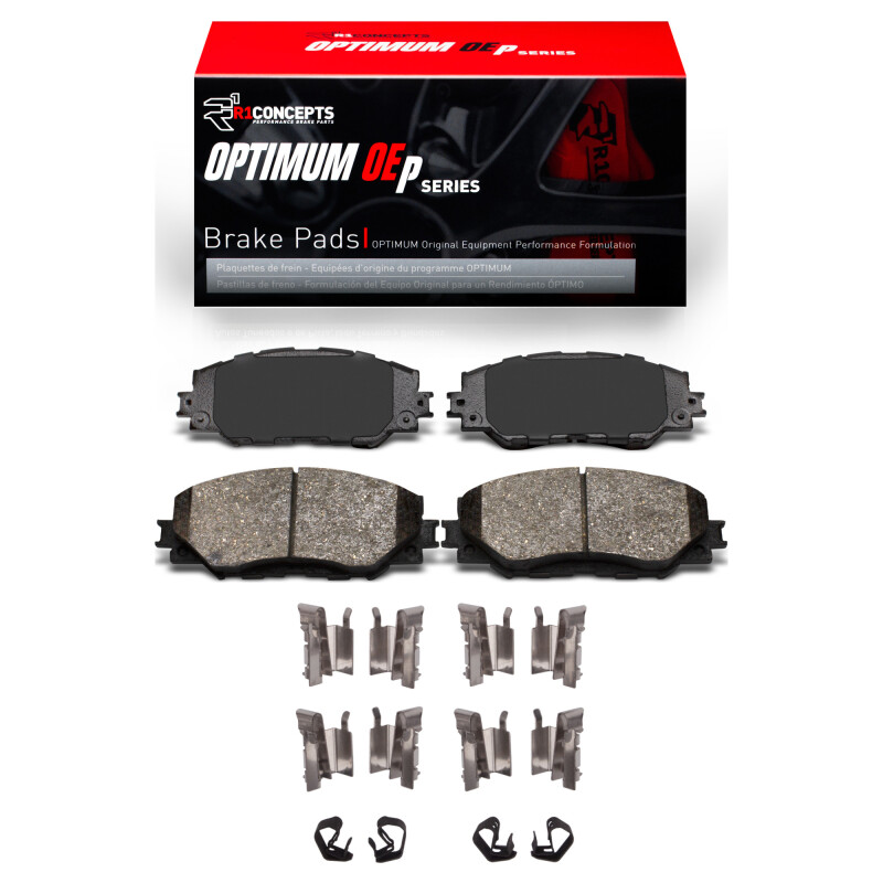 Picture of R1 2006-2019 Lexus HS250H Front R1 Ceramic Pads & Hardware Kit