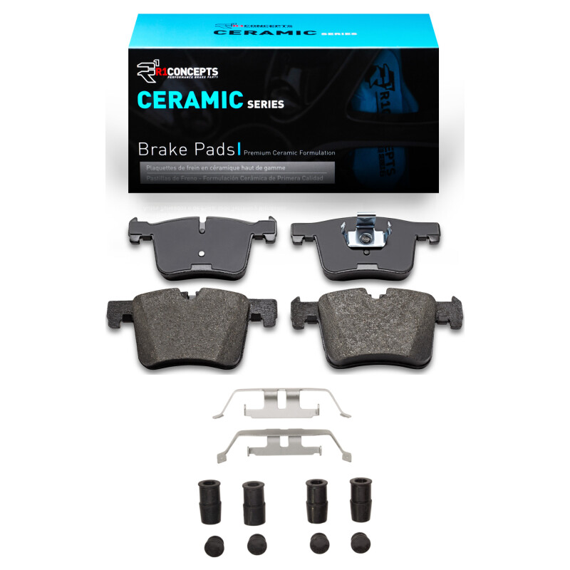 Picture of R1 2011-2021 BMW 230I xDrive Front R1 Ceramic Pads & Hardware Kit