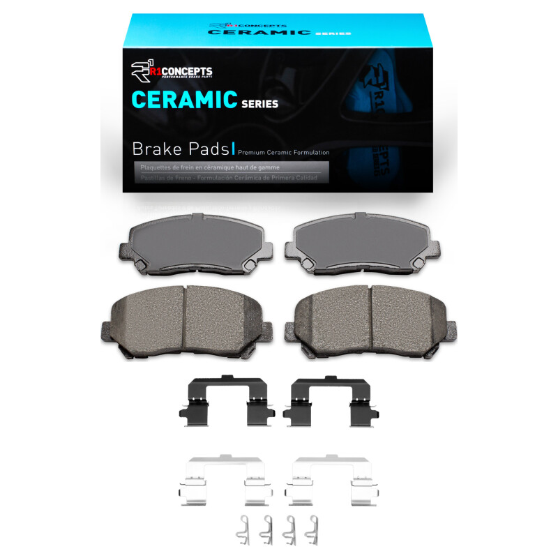 Picture of R1 2013-2025 Mazda CX-5 Front R1 Ceramic Pads & Hardware Kit