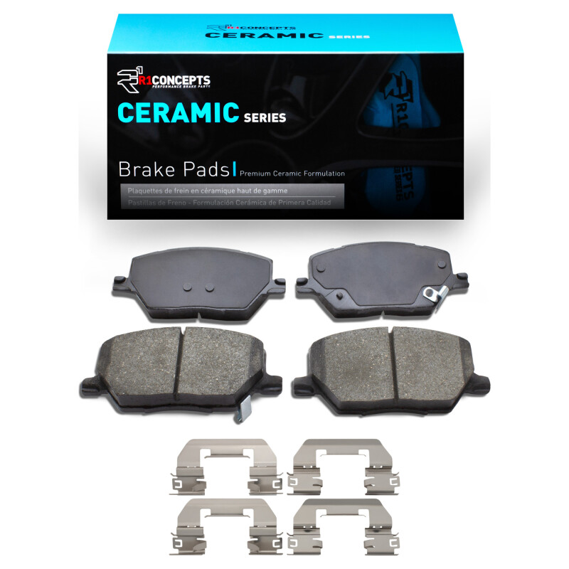 Picture of R1 2015-2023 Fiat 500X Front R1 Ceramic Pads & Hardware Kit