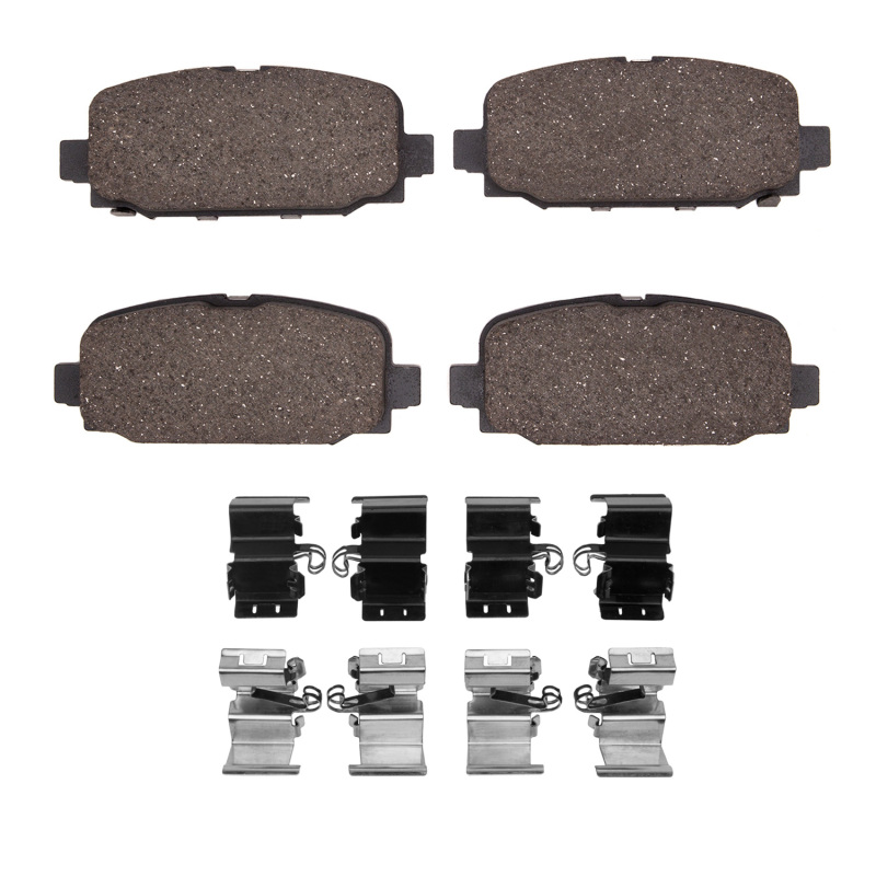 Picture of R1 2017-2025 Jeep Compass Rear R1 Ceramic Pads & Hardware Kit