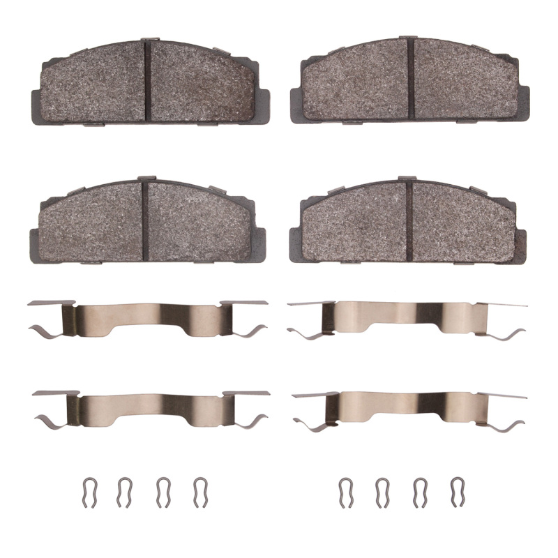 Picture of R1 1966-1983 Fiat 124 Rear R1 Semi Met Pads & Hardware Kit