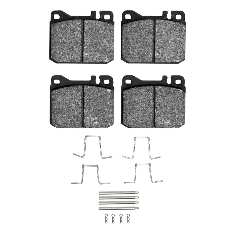 Picture of R1 1973-1979 Mercedes-Benz 280SE Front R1 Semi Met Pads & Hardware Kit