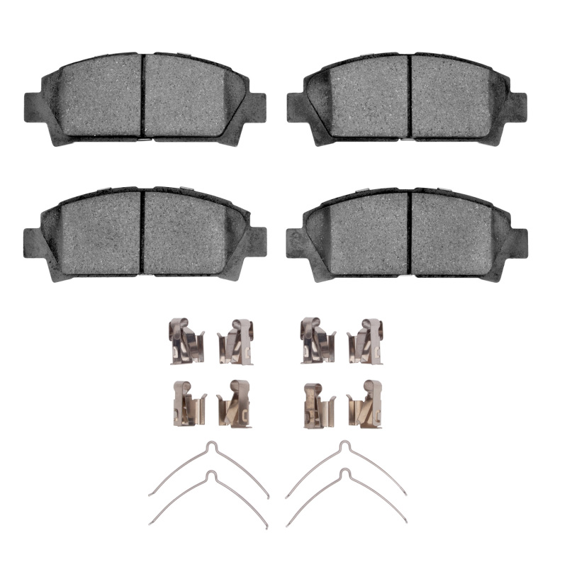 Picture of R1 1992-1995 Toyota MR2 Front R1 Semi Met Pads & Hardware Kit