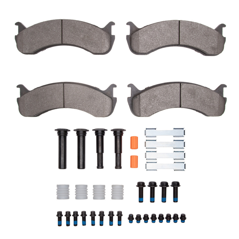 Picture of R1 1998-2024 Beaver Motorcoach Monterey Front/Rear R1 Semi Met Pads & Hardware Kit