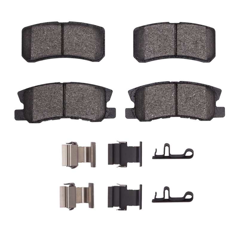 Picture of R1 2000-2017 Chrysler 200 Rear R1 Semi Met Pads & Hardware Kit