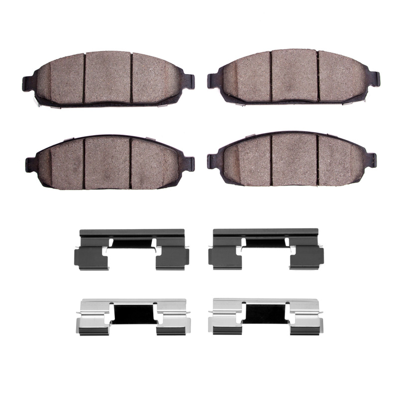 Picture of R1 2005-2010 Jeep Grand Cherokee Front R1 Semi Met Pads & Hardware Kit