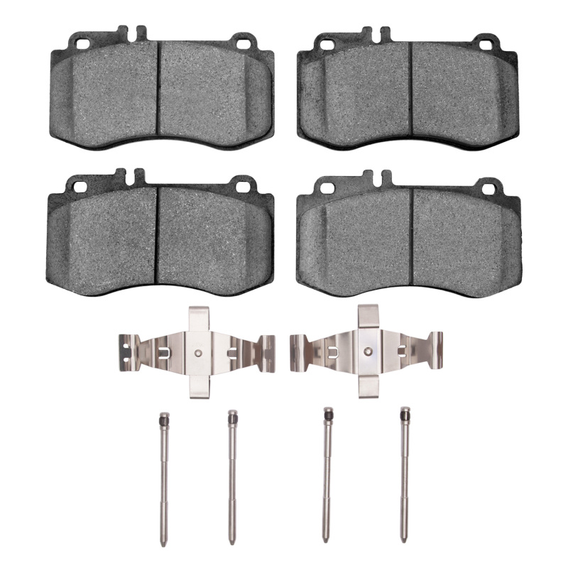 Picture of R1 2010-2017 Mercedes-Benz E550 Front R1 Semi Met Pads & Hardware Kit