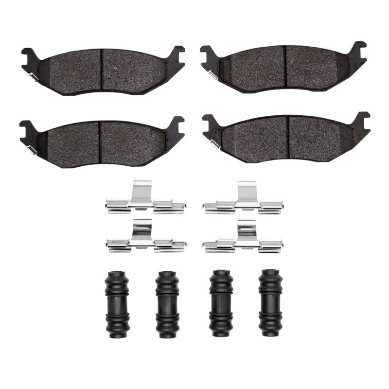 Picture of R1 2002-2024 Chrysler Aspen Rear Performance Off-Road/Tow Brake Pads & Hardware Kit