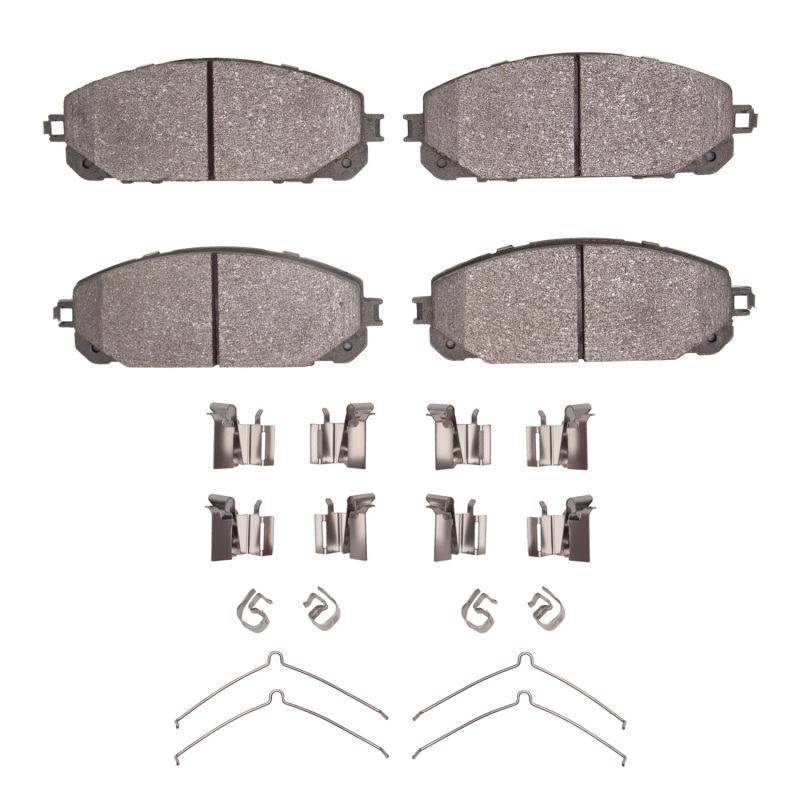 Picture of R1 2014-2023 Jeep Cherokee Front Performance Off-Road/Tow Brake Pads & Hardware Kit