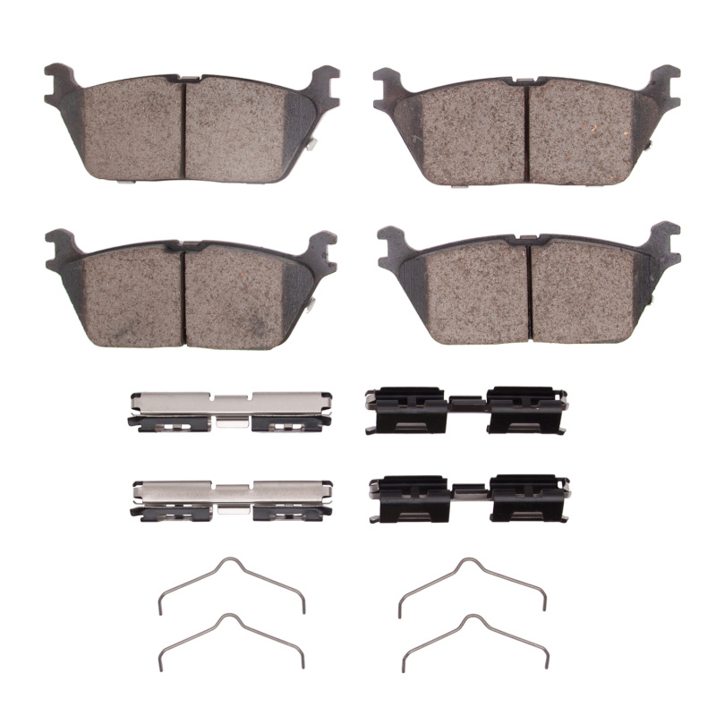 Picture of R1 2019-2025 Jeep Grand Wagoneer Rear Performance Off-Road/Tow Brake Pads & Hardware Kit