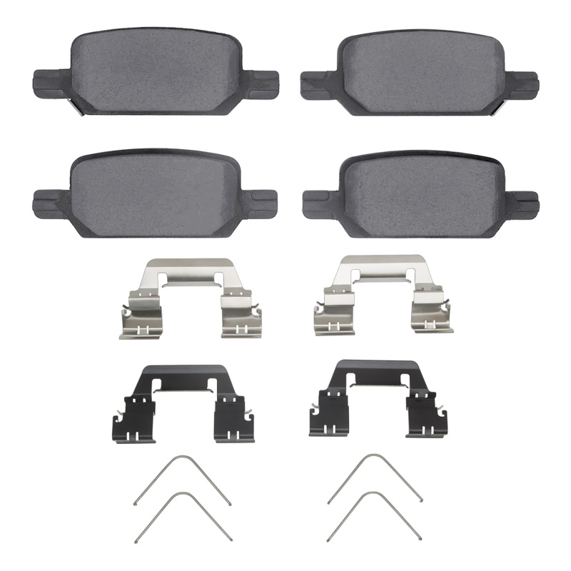 Picture of R1 2021-2022 Chevrolet Colorado Rear Performance Off-Road/Tow Brake Pads & Hardware Kit