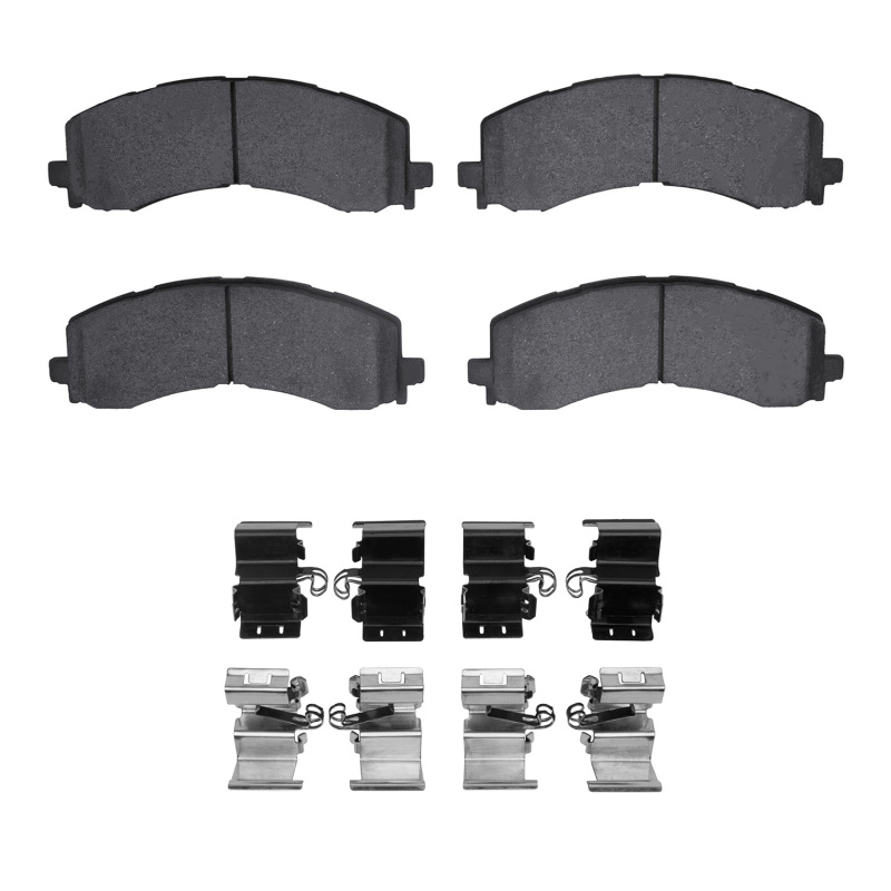 Picture of R1 2021-2025 Ford F-150 Lightning Front Performance Off-Road/Tow Brake Pads & Hardware Kit