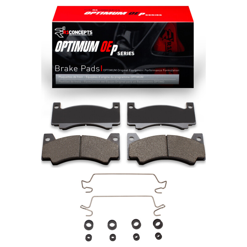 Picture of R1 1969-1976 American Motors AMBASSADOR Front R1 Optimum OE Pads & Hardware Kit