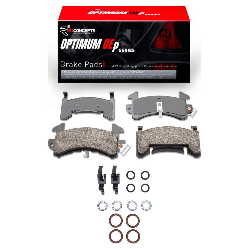 Picture of R1 1978-2002 Buick Regal Front R1 Optimum OE Pads & Hardware Kit