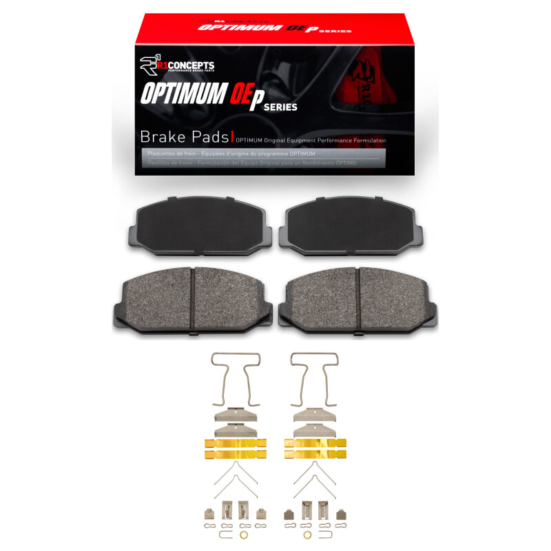 Picture of R1 1970-1979 Toyota Corolla (US/Canada) Front R1 Optimum OE Pads & Hardware Kit