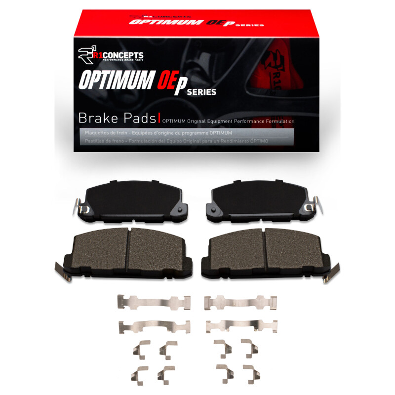 Picture of R1 1984-1987 Isuzu Pickup Front R1 Optimum OE Pads & Hardware Kit