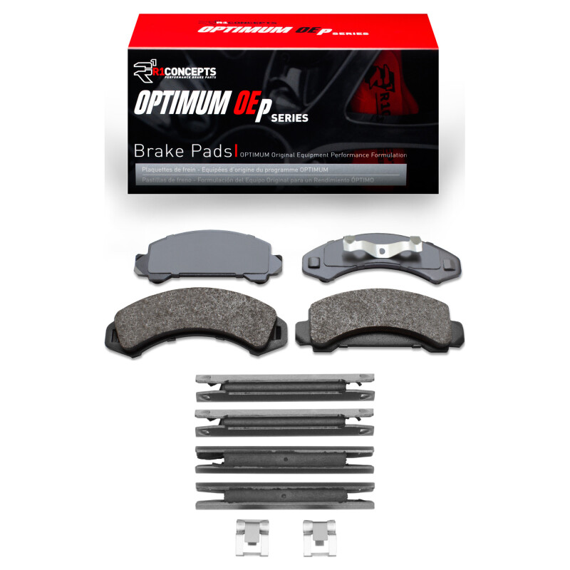 Picture of R1 1983-1997 Ford Ranger (USA/Canada) Front R1 Optimum OE Pads & Hardware Kit