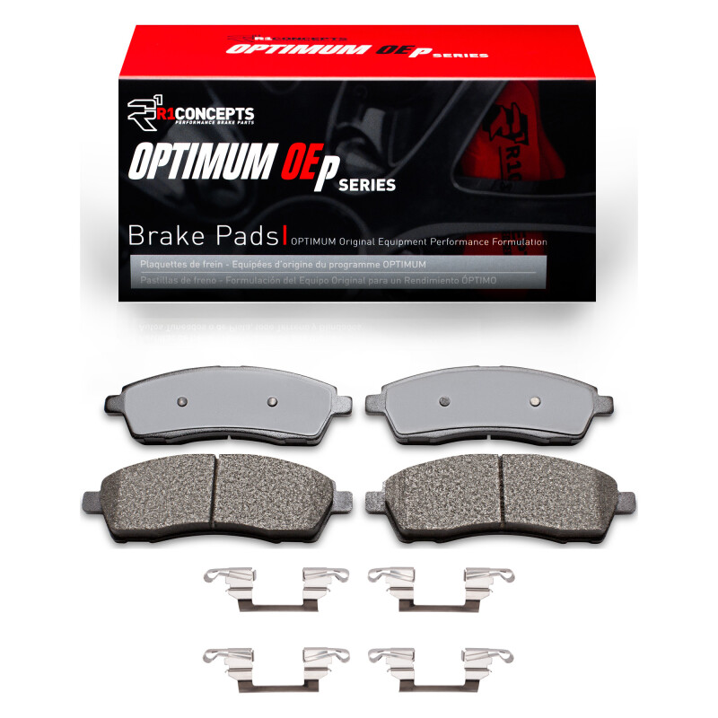 Picture of R1 1999-2005 Ford Excursion Rear R1 Optimum OE Pads & Hardware Kit