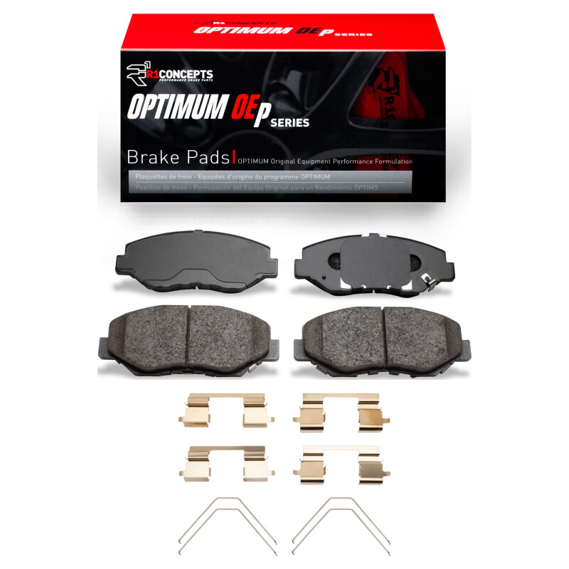 Picture of R1 2002-2021 Acura ILX Front R1 Optimum OE Pads & Hardware Kit
