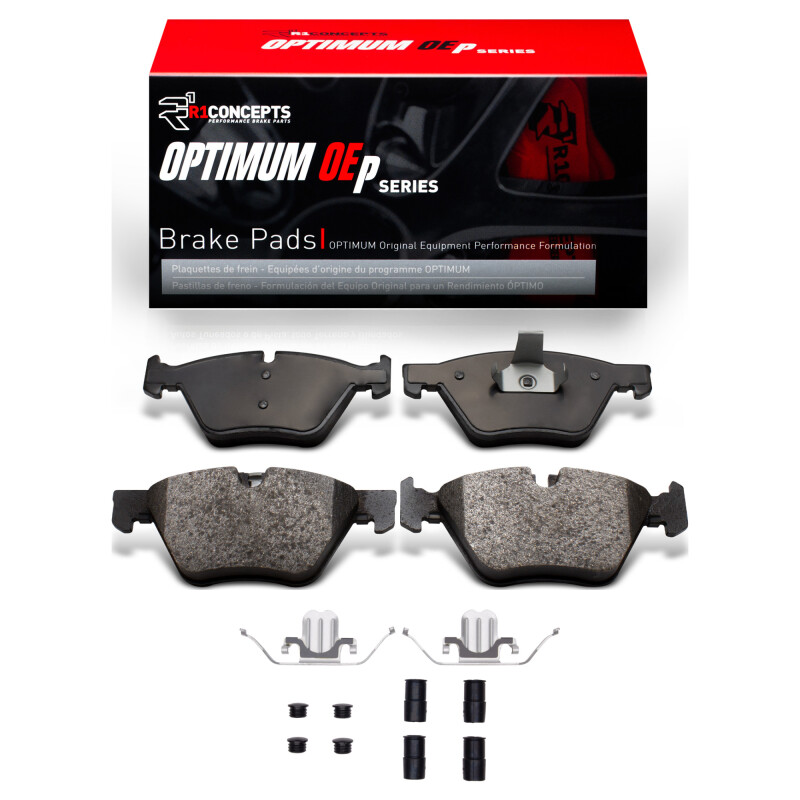 Picture of R1 2011-2016 BMW X1 (USA/Canada) Front R1 Optimum OE Pads & Hardware Kit
