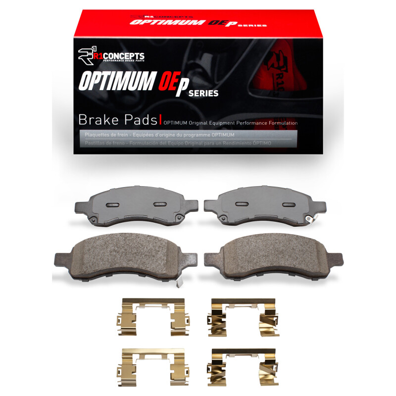 Picture of R1 2006-2012 Buick Rainier Front R1 Optimum OE Pads & Hardware Kit
