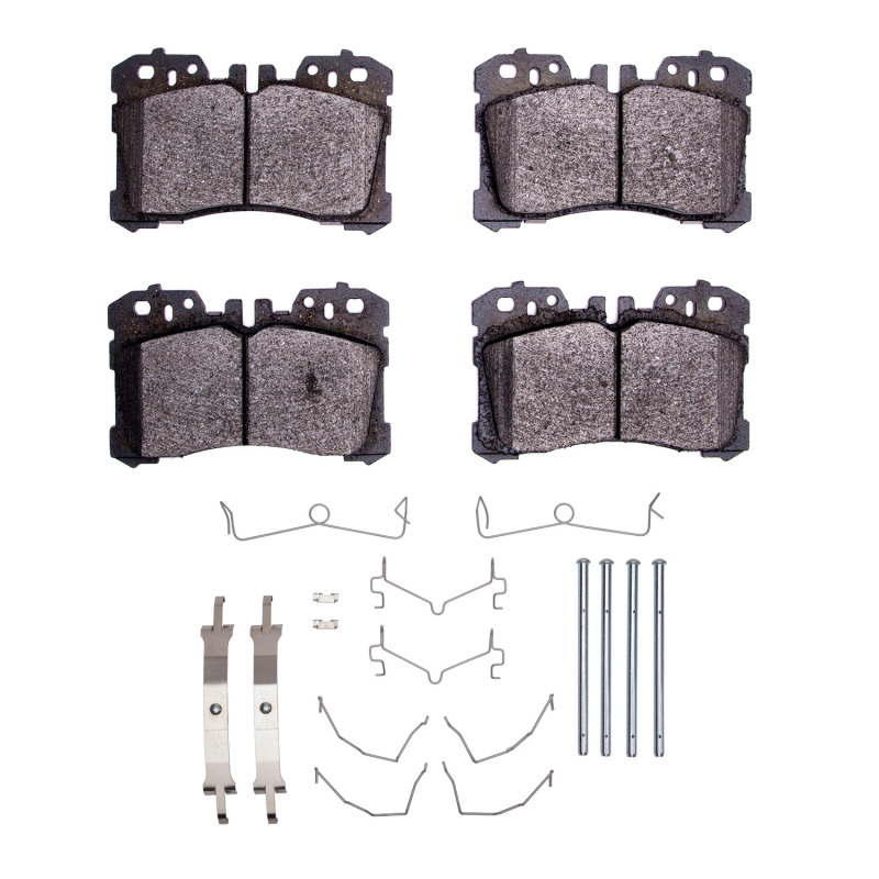 Picture of R1 2007-2017 Lexus LS600h Front R1 Optimum OE Pads & Hardware Kit