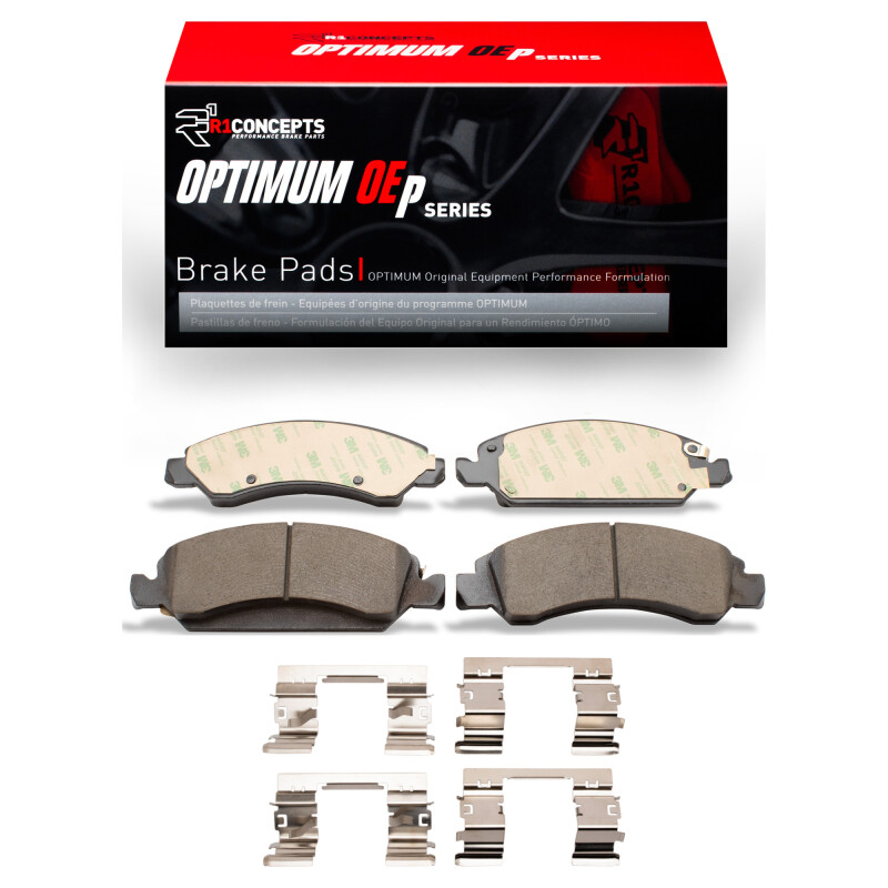 Picture of R1 2005-2020 Cadillac XTS Front R1 Optimum OE Pads & Hardware Kit