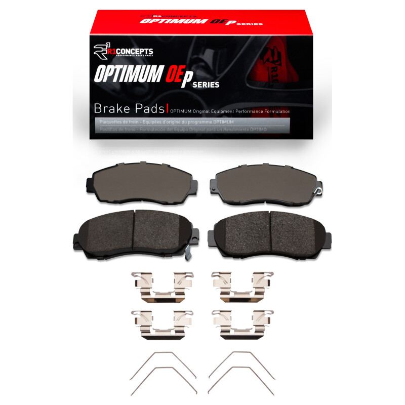 Picture of R1 2005-2025 Acura TLX Front R1 Optimum OE Pads & Hardware Kit