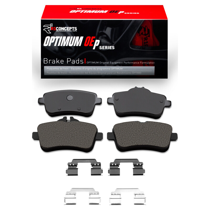Picture of R1 2012-2020 Mercedes-Benz GLE400 Rear R1 Optimum OE Pads & Hardware Kit