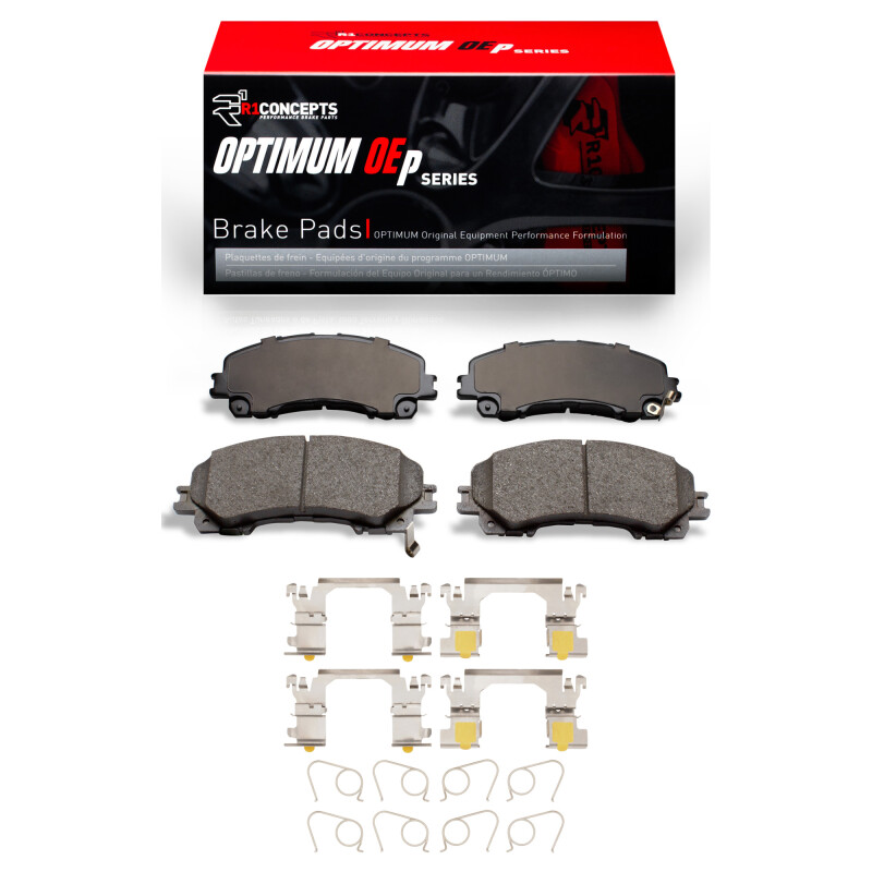 Picture of R1 2019-2024 Infiniti QX55 Front R1 Optimum OE Pads & Hardware Kit