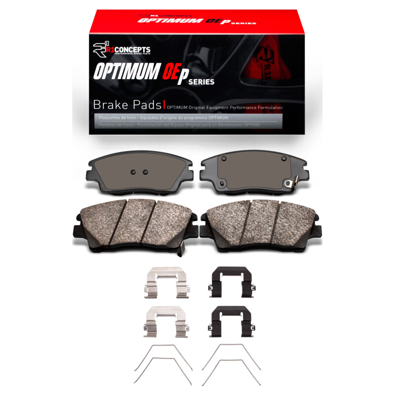 Picture of R1 2016-2022 Hyundai Tucson Front R1 Optimum OE Pads & Hardware Kit